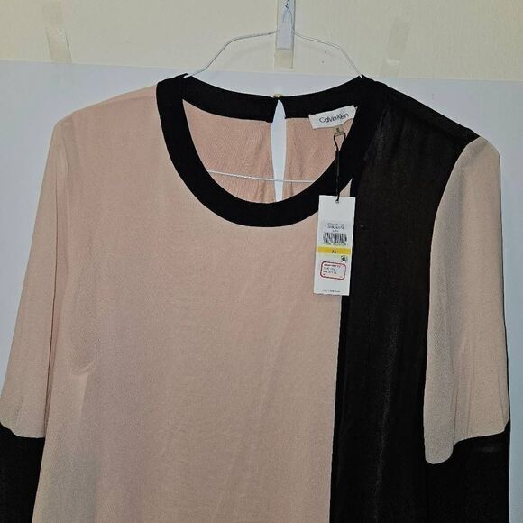 Calvin Klein NWT Long Sleeve Blouse - Picture 8 of 10